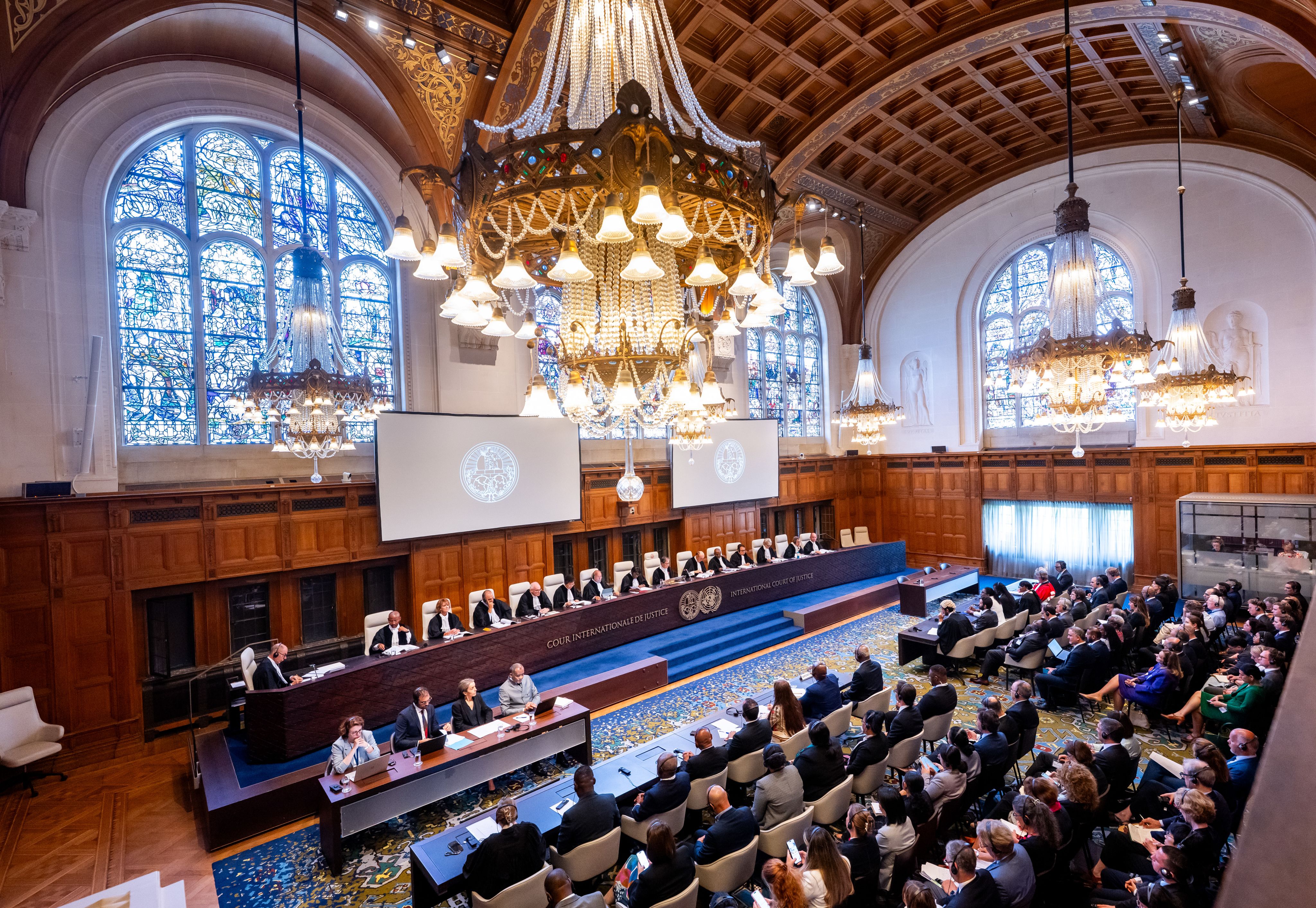 Sitting of the International Court of Justice for the Advisory Opinion on Climate Change